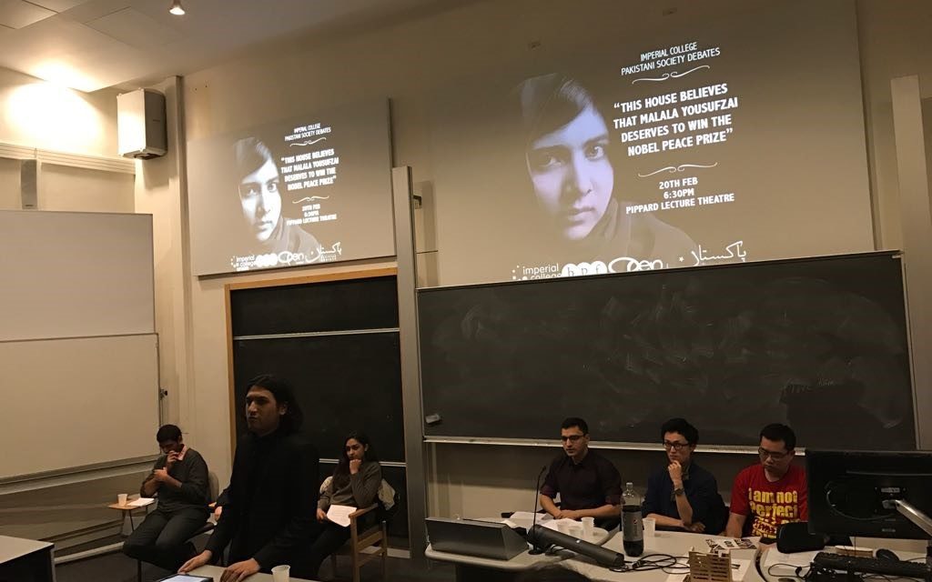 BPF YOUNG PROFESSIONALS PROGRAMME: IMPERIAL PAKISTAN SOCIETY MALALA DEBATE– IMPERIAL COLLEGE