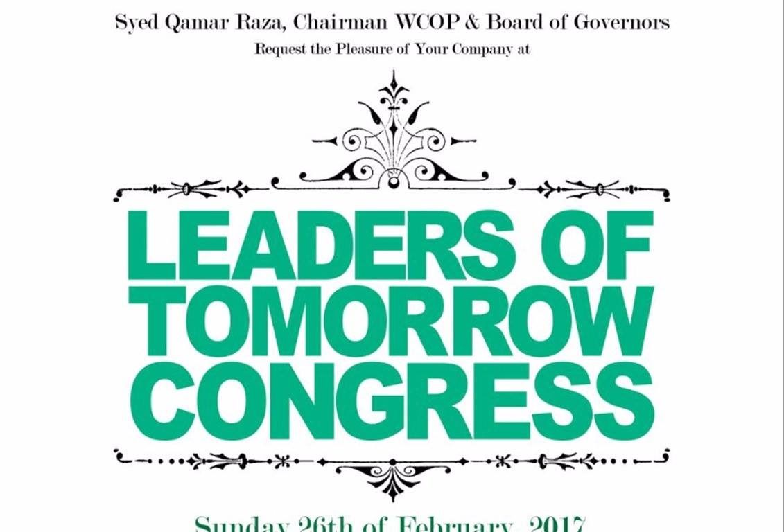 YPP Programme: PAW Festival – Leaders of Tomorrow Congress, SOAS