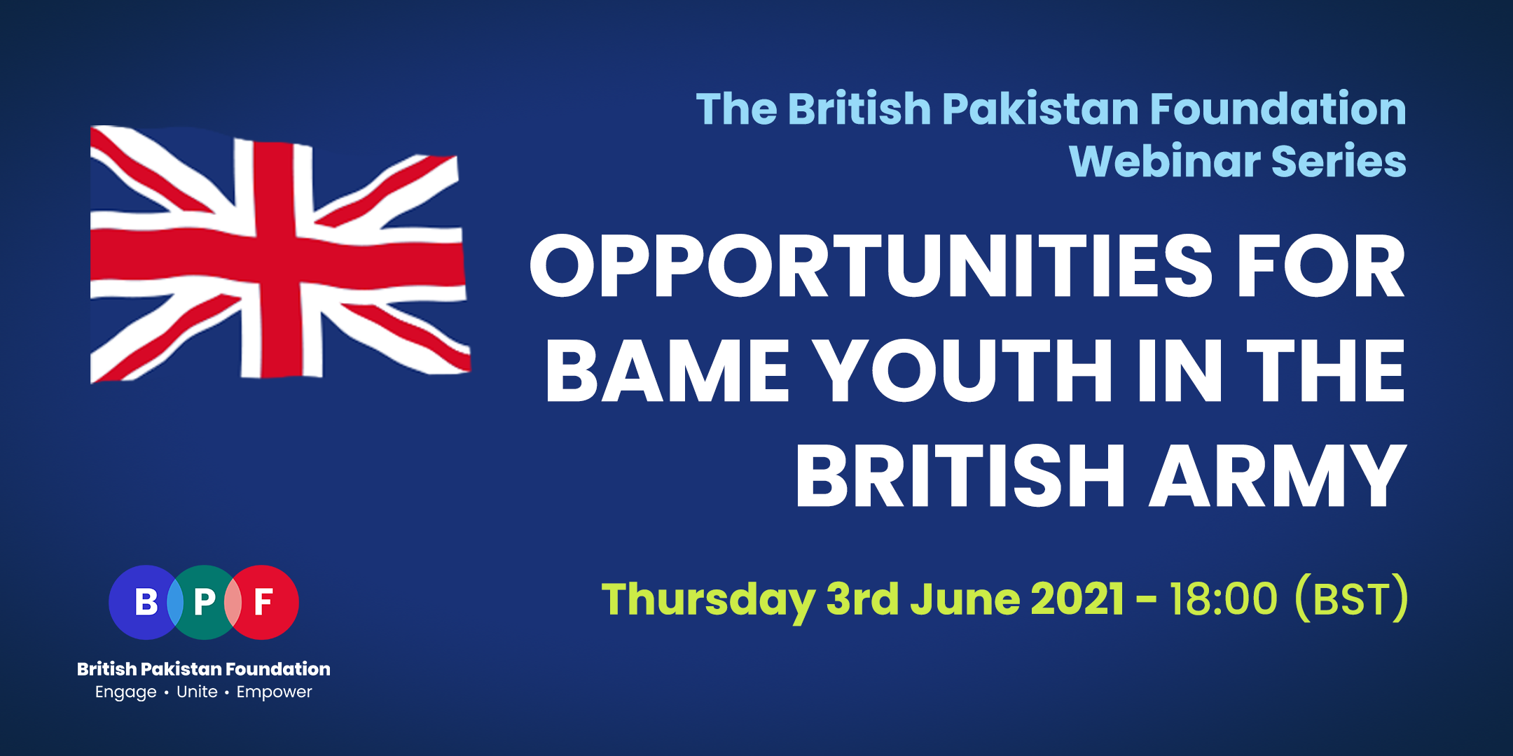 Opportunities for BAME youth in the British Army