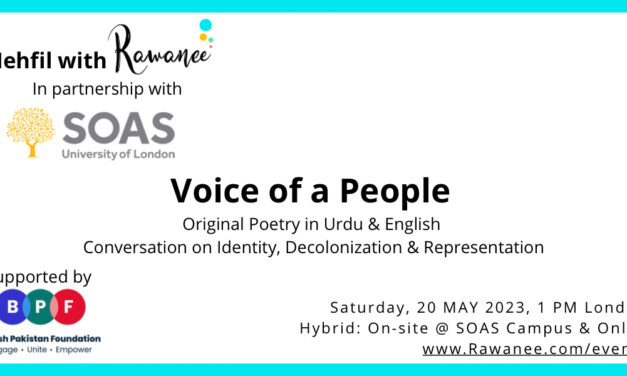Voice of a People – Decolonisation of Thought & Identity Through Conversation & Poetry